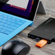 Illustration for article titled This Hard Drive Enclosure Includes a Built-In USB Hub